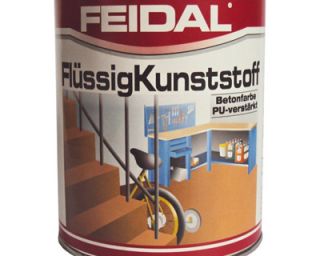 პოლიურეთანის ზეთოვანი საღებავი DAL FLUSSINGKUNSTSTOFF SILBERGRAU 7001 2.5 L  სურათი