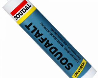 წებო-ჰერმეტიკი 280მლ შავი (რუბიროიდი)SOUDAL SOUDAFALT 280ML სურათი
