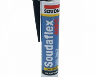სამშენებლო წებო-ჰერმეტიკი 290მლ.(შავი)SOUDAL SOUDAFLEX 40 FC 290 ML