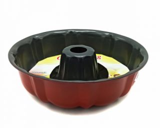 საცხობი ფორმა მეტალის 20x6სმ წითელი 413-30 22139 DONGFANG