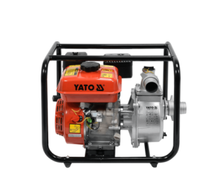 წყლის პომპა YATO YT-85401 (2" – 36 მ³/სთ) – მაღალი წარმადობის ტუმბო სარწყავად და წყლის სწრაფად გადატანისთვის