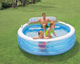 აუზი გასაბერი წყლის 57190 229სმX218სმX79სმ