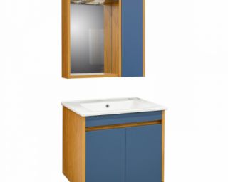 აბაზანის ავეჯი დასაკიდი KOPANO DARK BLUE+OAK 65 სმ